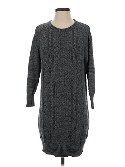Pre-owned Pact Casual Dress In Gray