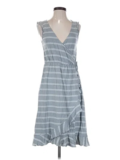 Pre-owned Pact Casual Dress In Gray