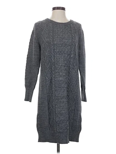 Pre-owned Pact Casual Dress In Gray