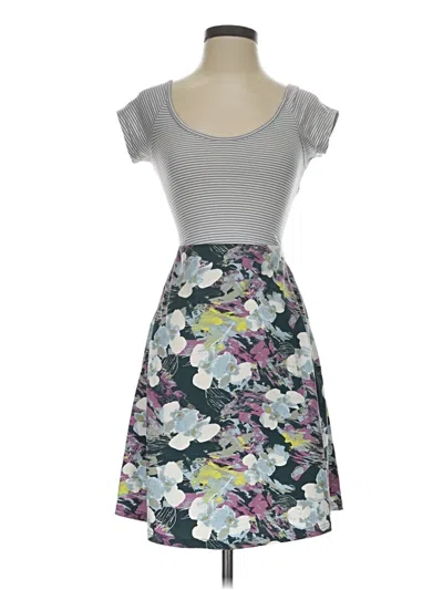Pre-owned Pact Casual Dress In Gray