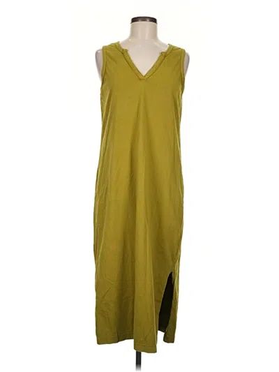 Pre-owned Pact Casual Dress In Green