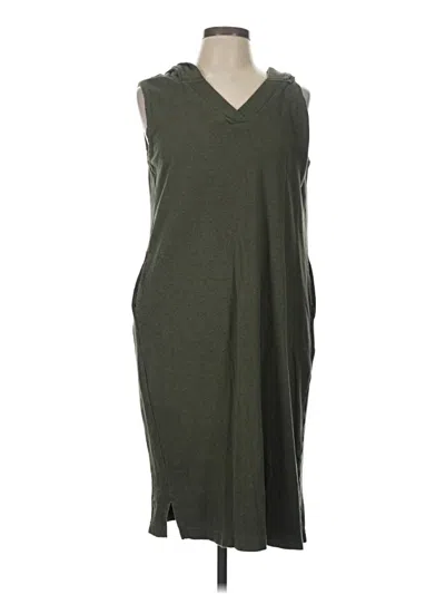 Pre-owned Pact Casual Dress In Green