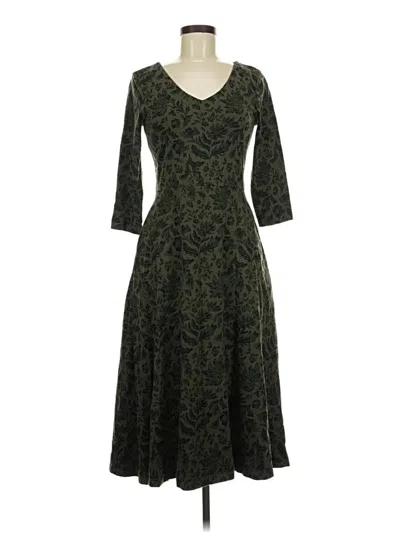 Pre-owned Pact Casual Dress In Green