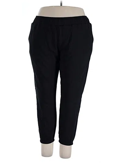 Pre-owned Pact Casual Pants In Black