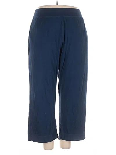 Pre-owned Pact Casual Pants In Blue
