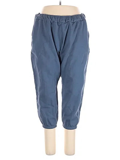 Pre-owned Pact Casual Pants In Blue
