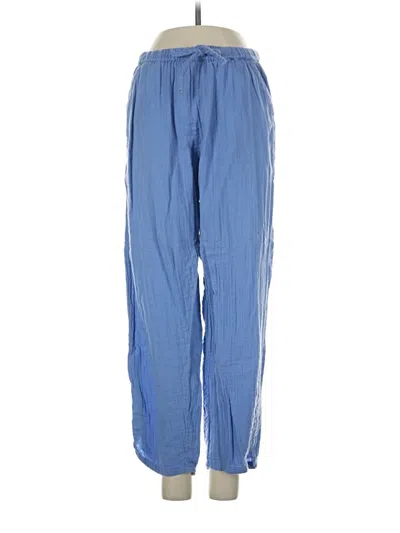 Pre-owned Pact Casual Pants In Blue