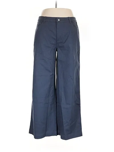 Pre-owned Pact Casual Pants In Blue