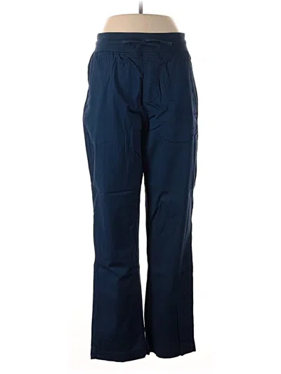 Pre-owned Pact Casual Pants In Blue