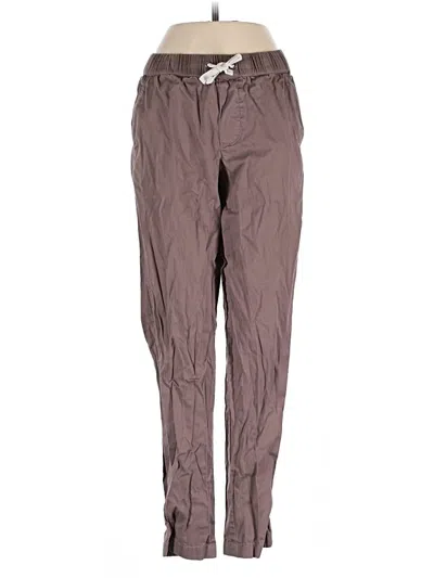 Pre-owned Pact Casual Pants In Brown
