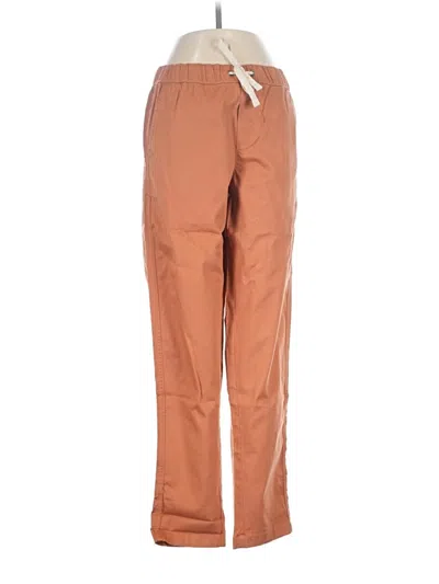 Pre-owned Pact Casual Pants In Brown