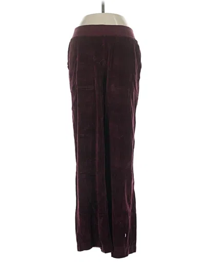 Pre-owned Pact Casual Pants In Burgundy