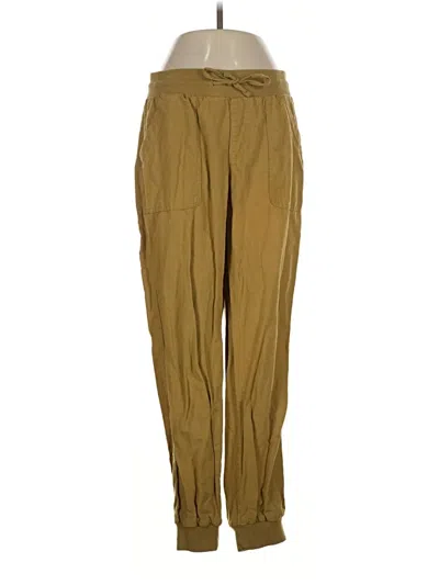 Pre-owned Pact Casual Pants In Gold