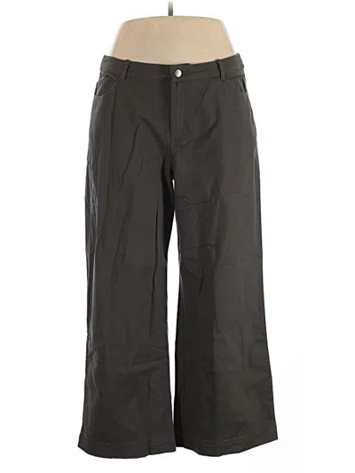 Pre-owned Pact Casual Pants In Gray