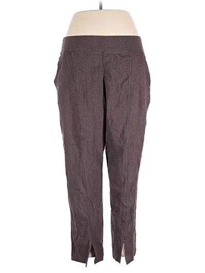 Pre-owned Pact Casual Pants In Gray