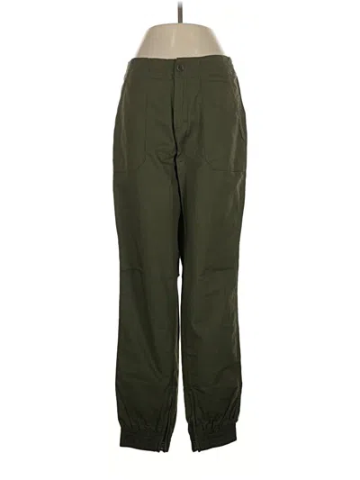 Pre-owned Pact Casual Pants In Green