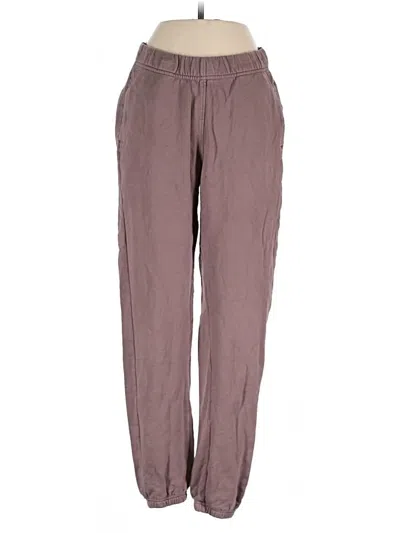 Pre-owned Pact Casual Pants In Purple