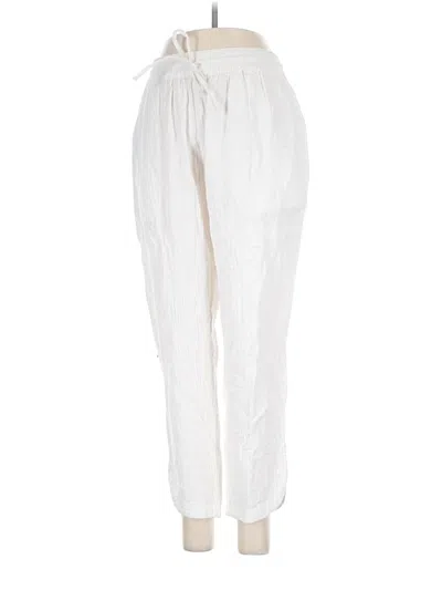 Pre-owned Pact Casual Pants In White