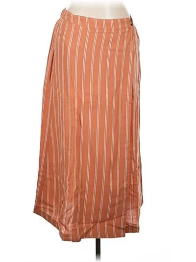 Pre-owned Pact Casual Skirt In Orange