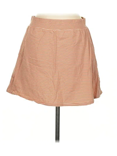 Pre-owned Pact Casual Skirt In Orange