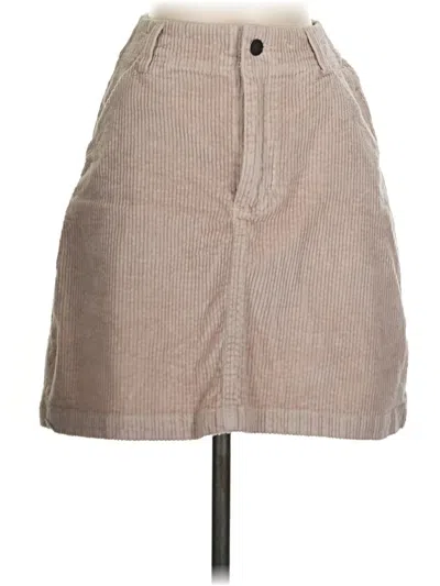 Pre-owned Pact Casual Skirt In Tan