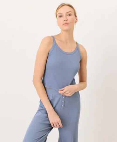 Pact Dream Rib Cami In Blue