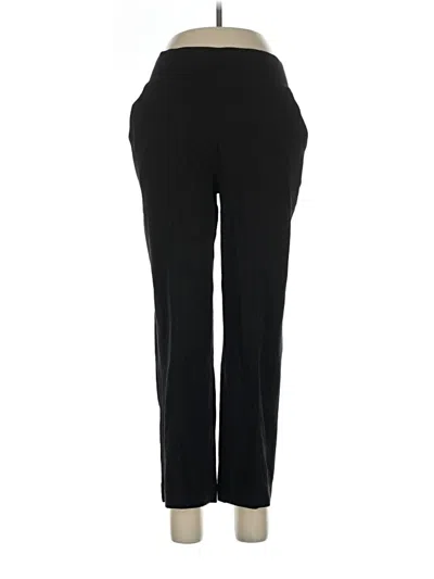 Pre-owned Pact Dress Pants In Black
