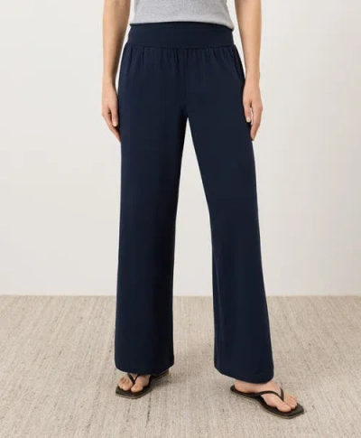 Pact Easy Drape Pant Made With Organic Cotton In Blue
