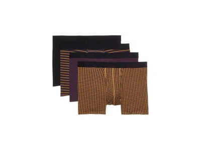 Pact Everyday Boxer Brief 4-pack In Brown
