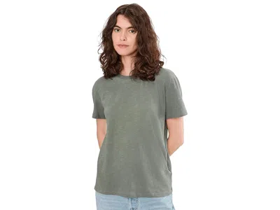 Pact Featherweight Slub Relaxed T-shirts In Green