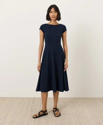 Pact Fit & Flare Ballet Dress Made With Organic Cotton In Multi