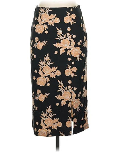 Pre-owned Pact Formal Skirt In Gold