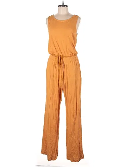 Pre-owned Pact Jumpsuit In Orange