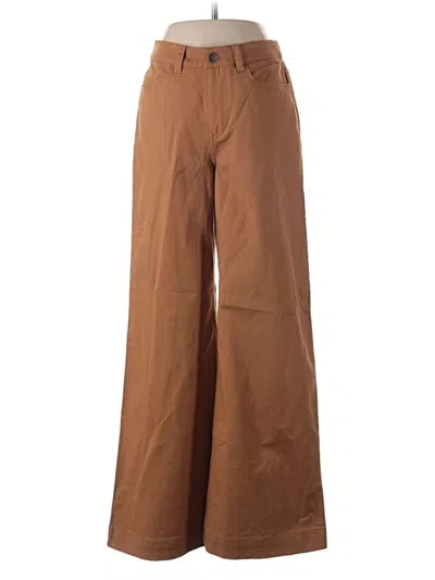 Pre-owned Pact Khaki Pant In Brown