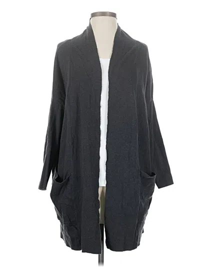 Pre-owned Pact Kimono In Gray