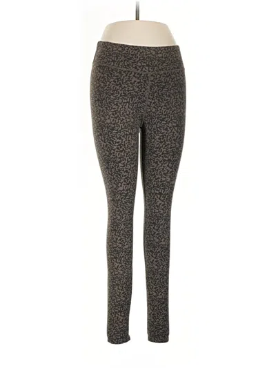 Pre-owned Pact Leggings In Brown