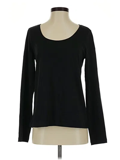 Pre-owned Pact Long Sleeve T-shirt In Black