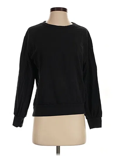 Pre-owned Pact Long Sleeve T-shirt In Black