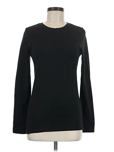 Pre-owned Pact Long Sleeve T-shirt In Black