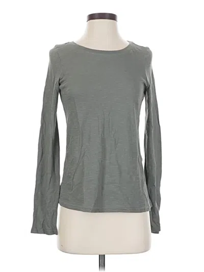 Pre-owned Pact Long Sleeve T-shirt In Gray