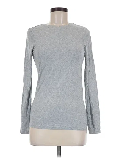 Pre-owned Pact Long Sleeve T-shirt In Gray