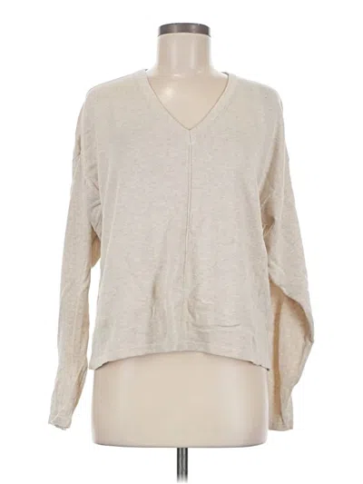 Pre-owned Pact Long Sleeve T-shirt In Tan