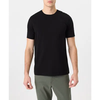 Pact Luxe Essential Classic Fit Crewneck Tee Made With Organic Cotton In Black