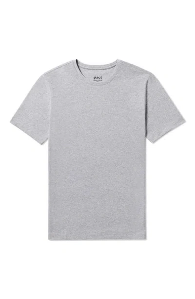 Pact Luxe Essential Slim Fit Crewneck Tee Made With Organic Cotton In Multi