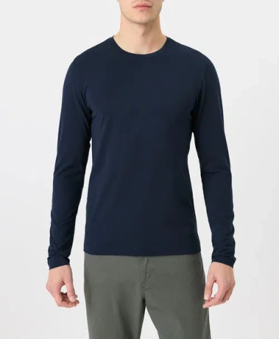 Pact Luxe Essential Slim Long Sleeve Tee Made With Organic Cotton In Brown