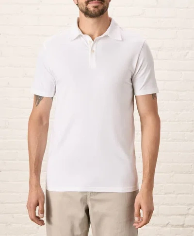 Pact Luxe Essential Slim Polo Made With Organic Cotton In White