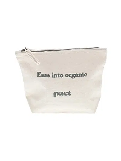 Pre-owned Pact Makeup Bag In Ivory