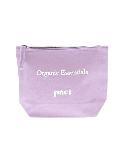 Pre-owned Pact Makeup Bag In Purple