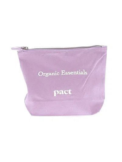 Pre-owned Pact Makeup Bag In Purple