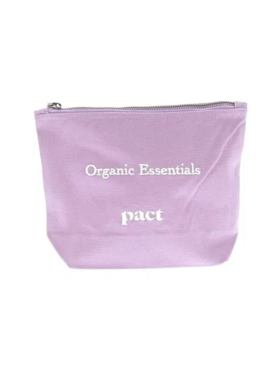 Pre-owned Pact Makeup Bag In Purple